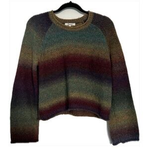 Madewell multicolor knit sweater size small